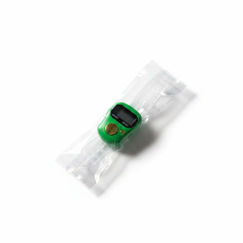 Tasbih Digital Alat Hitung Digital Led Tasbih Jari Counter Tally Tasbe